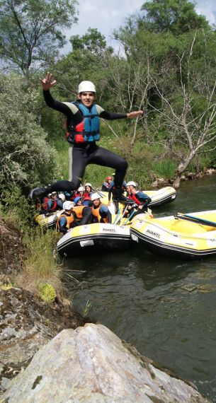 Rafting en León