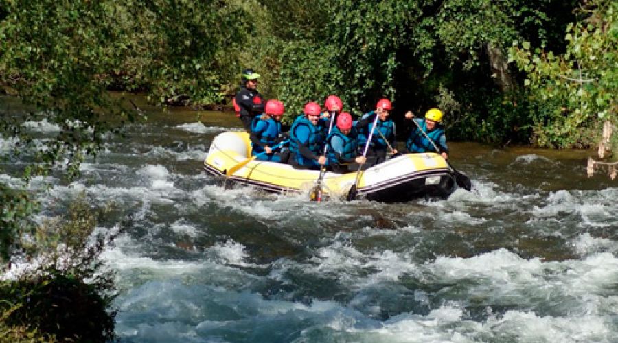 Rafting en León en el río Porma