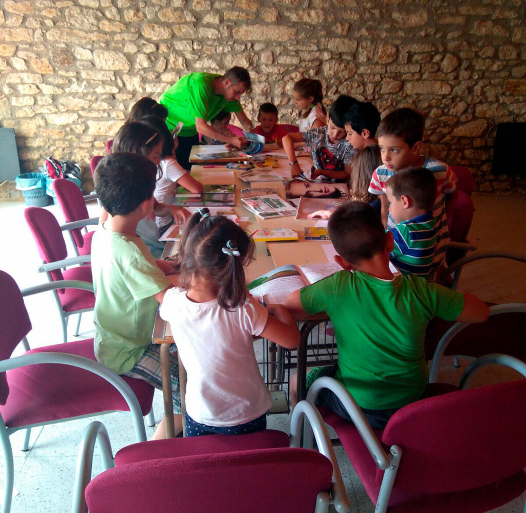 actividades escolares y campamentos, 