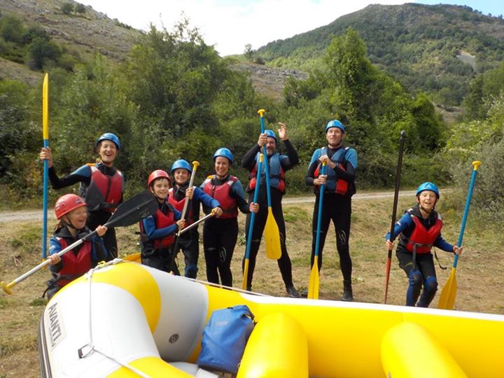 Rafting en el río Esla