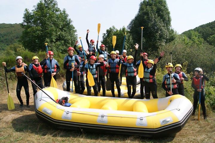 Rafting en el río Porma