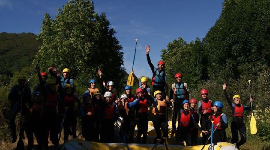 Rafting en el río Porma