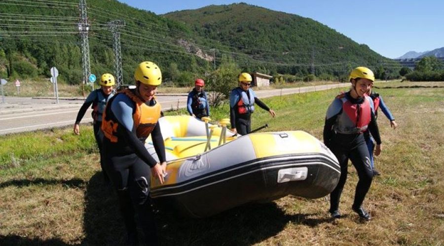 Rafting en el río Porma