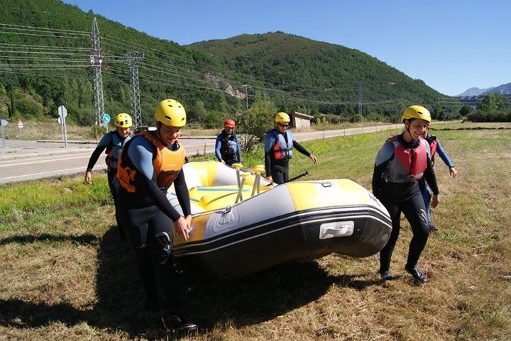 Rafting en el río Porma