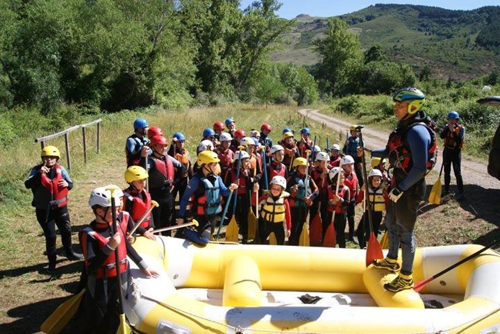 Rafting en el río Esla