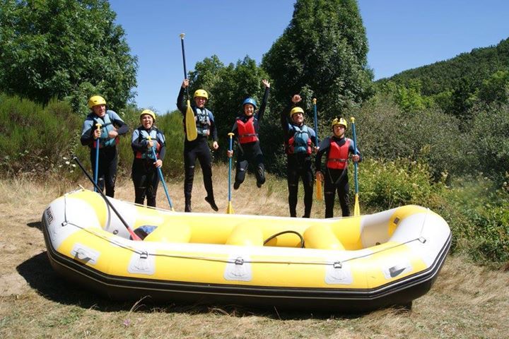Rafting en el río Porma