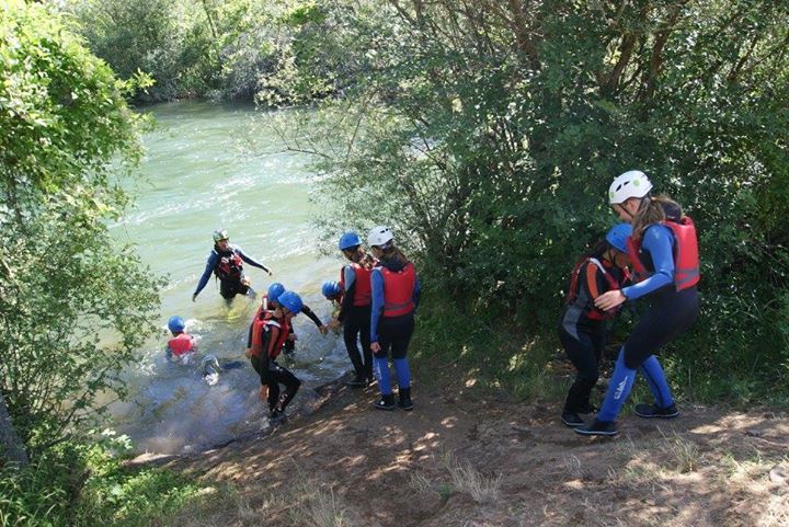 Rafting en el río Esla