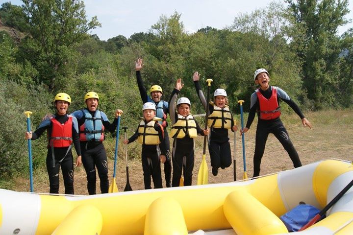 Rafting en el río Esla