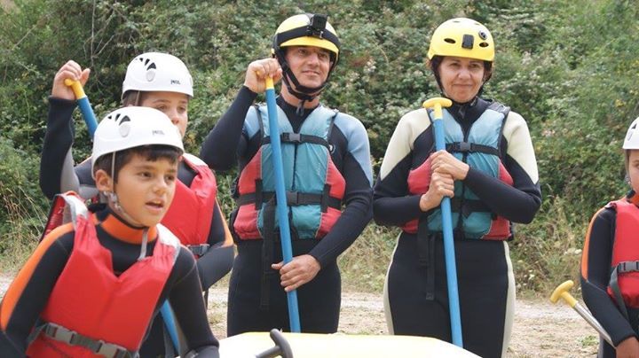 Rafting en el río Esla