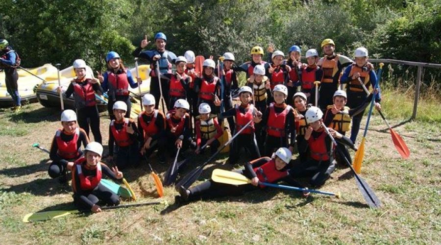 Rafting en el río Esla