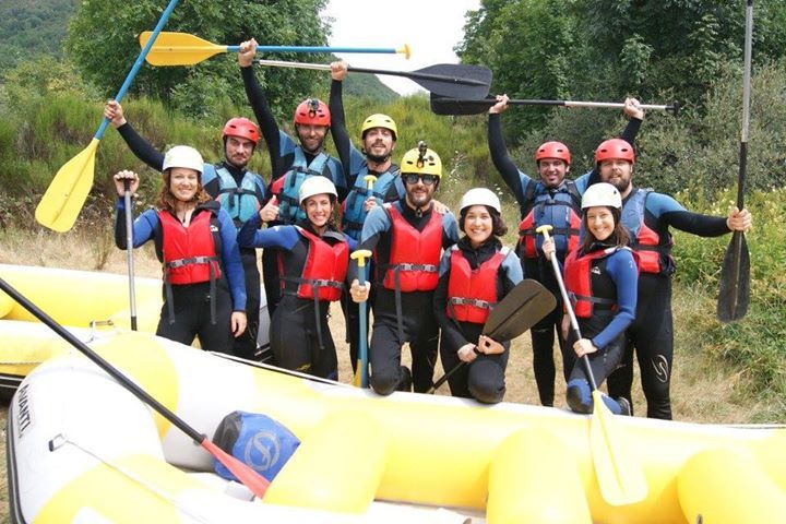 Rafting en el río Porma