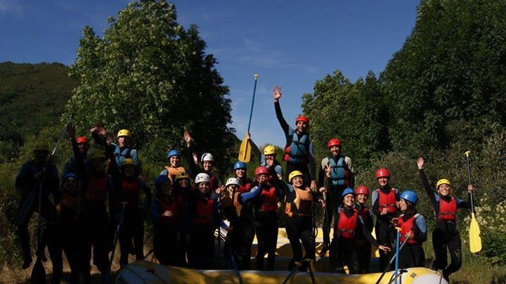 Rafting en el río Porma