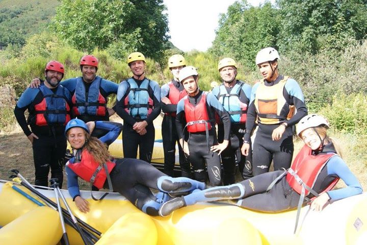Rafting en el río Porma