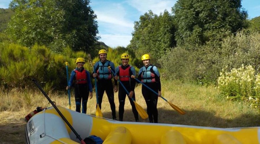 Rafting en el río Porma