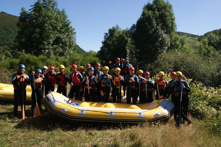 Rafting en el río Porma