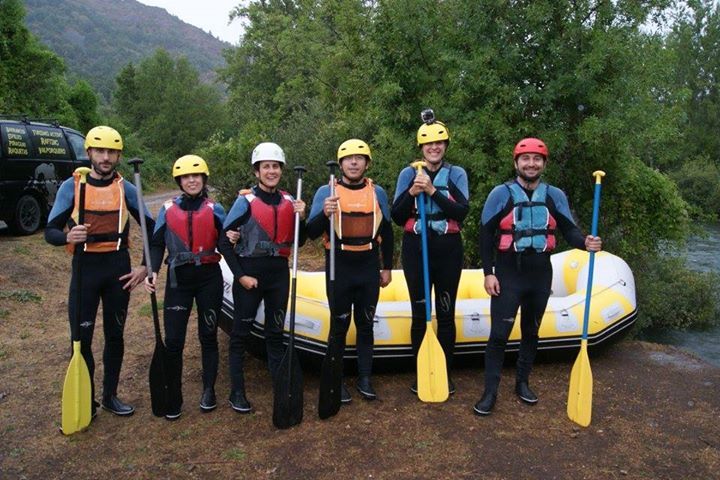 Rafting en el río Esla