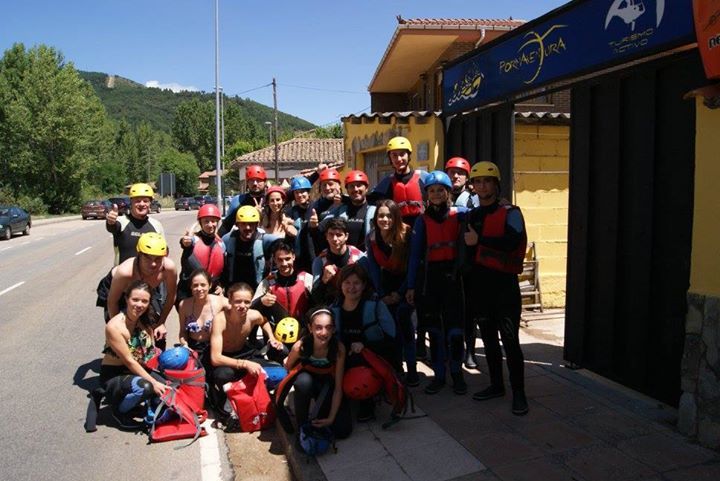 Rafting en el río Porma