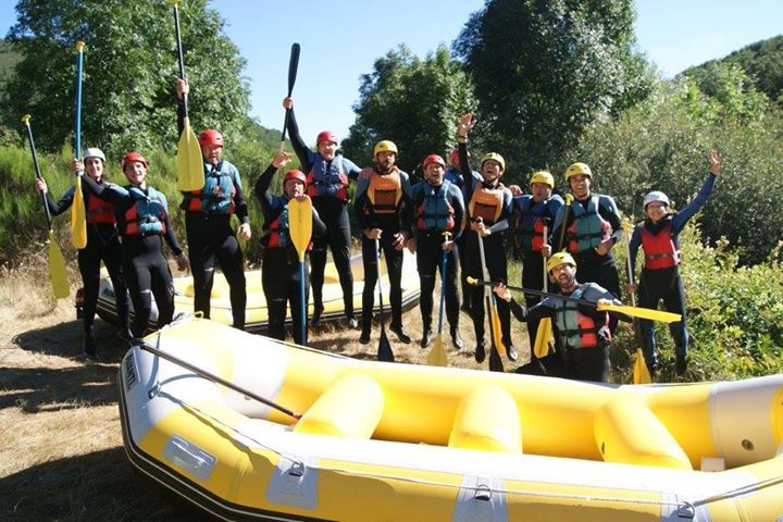 Rafting en el río Porma