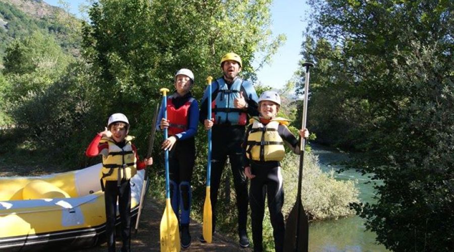 Rafting en el río Porma