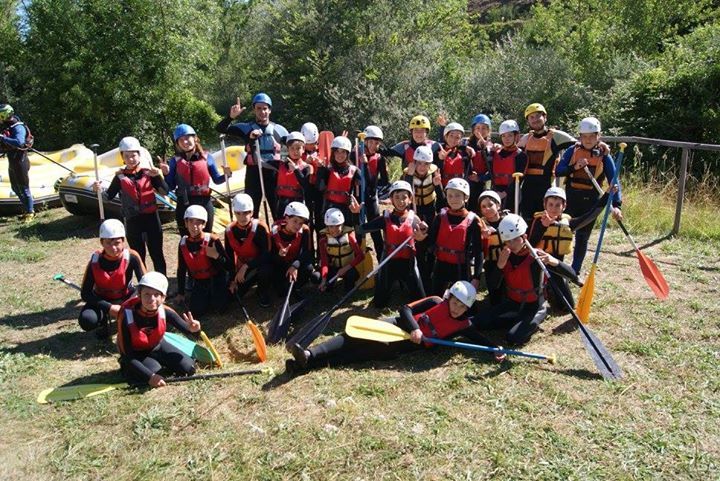 Rafting en el río Esla