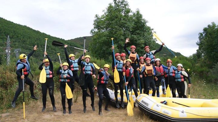 Rafting en el río Porma