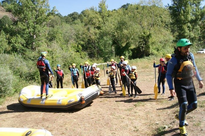 Rafting en el río Esla