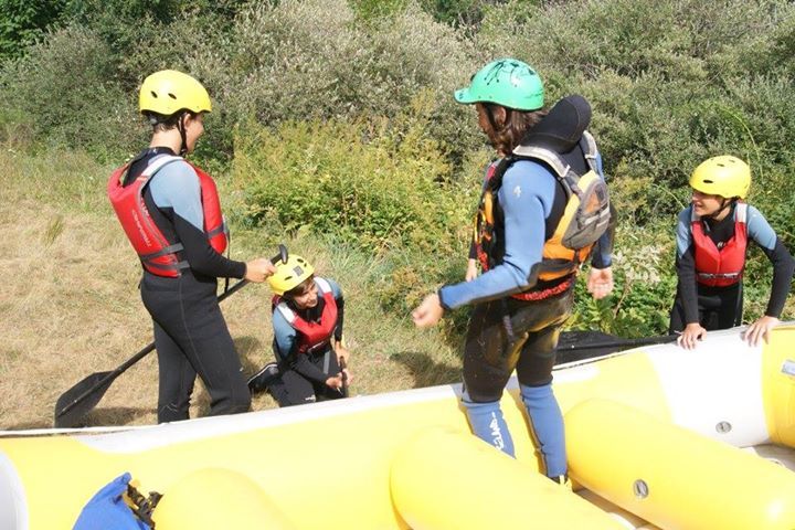 Rafting en el río Porma, León