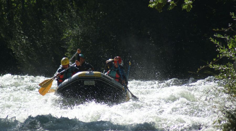 Rafting en el rio Porma