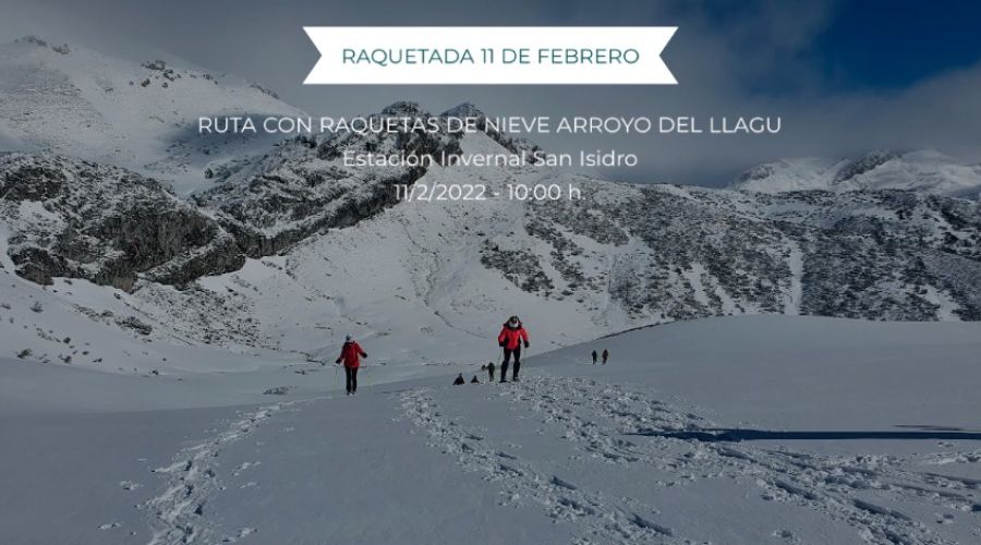 Raquetas de nieve por el Arroyo del Llagu 11 de febrero