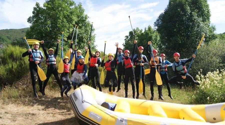 Rafting en el río Porma